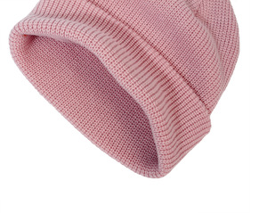Gorro de Punto Acanalado Rosa TRAMA SPORTS APPAREL, Gorro de Invierno con Borde Reforzado, Unisex, Acrílico, Transpirable e Impermeable - Product Image 2