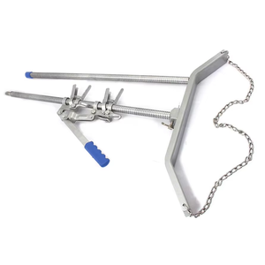 <b>Handheld</b> Veterinary OB Saw Wire Guide German Stainless Steel Reusable Livestock Cattle Farm Animal Dehorner Tool Premium Quality - Product Image 2