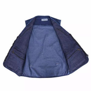 Chaleco Vaquero de Diseño Único, Transpirable, de Alta Calidad, Sin Mangas, Estilo Casual para Hombre - Product Image 6