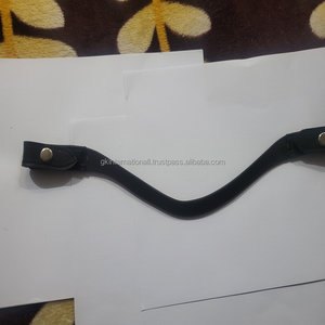 Bandas planas para cejas de cuero con forma de onda para caballos disponibles en todos los tamaños - Product Image 2