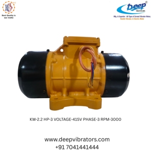 มอเตอร์สั่นสะเทือนอุตสาหกรรม DNVM 3HP 415V ออกแบบสำหรับงานหนัก ให้แรงสั่นสะเทือนสูง โครงสร้างทนทาน ใช้กับเครื่องจักรและอุปกรณ์ - Product Image 4