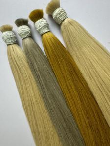 Soldes! Vente en gros de paquets de cheveux bruts vietnamiens trame osseuse droite grand stock de cheveux vierges de qualité supérieure 100% cheveux Remy - Product Image 3