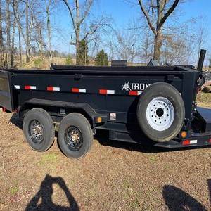 7x14 AMP Dump <b>Trailer</b> Heavy Duty <b>Farm</b> <b>Trailer</b> Durable Hydraulic System Reinforced Steel Frame for Material Transport - Product Image 5