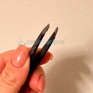 Slanted Tweezers Stainless Steel Precision Eyebrow Hair Plucker <b>Makeup</b> Beauty <b>Tool</b> Professional Slanted Tweezers - Product Image 6