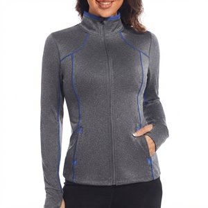 New Fashion Outdoor Casual Women <b>Yoga</b> <b>jacket</b> in top quality reversible breathable Women <b>Yoga</b> <b>jacket</b> with color customized - Product Image 5