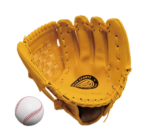 Ensemble de gants de baseball PVC avec balle en plastique pour la formation et la pratique - Product Image 3