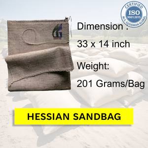 Sacos de arena de yute de hennia ecológicos de 33x14 pulgadas y 201 g, biodegradables, para la industria, venta al por mayor Goodman Global Bangladesh - Product Image 2
