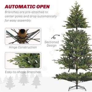 12ft Christmas Tree-Festive Holiday Decoration - Product Image 6