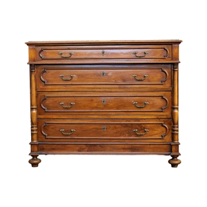 Classic Chipendale Solid Mahogany Wood Drawer <b>Chest</b> with 5 Drawers Traditional Bedroom & Living Room <b>Storage</b> Furniture - Product Image 2
