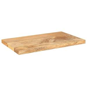 Plateau de table rectangulaire en bois de manguier massif de 19,7''x7,9''x1,5'', table artisanale pour usage domestique - Product Image 2