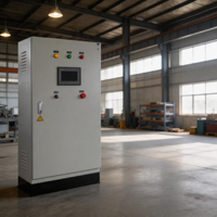 Gabinete de Control Eléctrico PLC con Alimentación Redundante y ATS para Grupo Electrógeno y Control en Paralelo a la Red en Plantas de Energía
