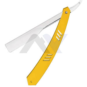 Navaja de Afeitar Profesional para Hombre, Cuchilla Recta Clásica, Afeitado Ligero - Product Image 5