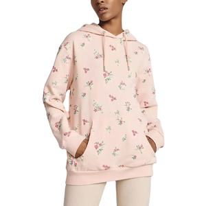 Sudadera con capucha recortada de alta calidad con bordado desgastado unisex personalizada a la moda al por mayor - Product Image 1