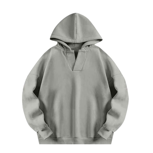 Luciva Industry Women's V-Neck Sweatshirt Oversized <b>Hoodie</b> Long Sleeves Preppy Casual Trendy Printed <b>Teen</b> Girls Spring 100% - Product Image 5