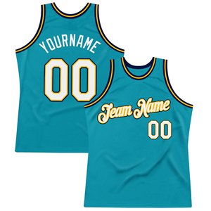 Camiseta de Baloncesto Personalizada Sublimada en Malla Color Verde Azulado y Naranja con Nombre y Número del Equipo, Transpirable, Unisex, para Adultos - Product Image 5