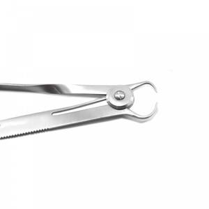 Jauge dentaire Iwanson en acier inoxydable, manuelle, ergonomique, réutilisable, de haute qualité, pour la mesure des couronnes, instrument chirurgical dentaire à ressort - Product Image 1
