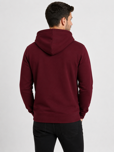 Sweat à capuche zippé confortable pour homme, conçu avec un tissu doux au toucher et un style moderne, idéal pour les modes de vie actifs et décontractés. - Product Image 3