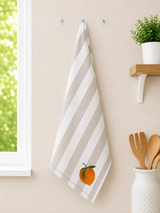 Serviette de cuisine en microfibre brodée sur mesure, chiffon à vaisselle à carreaux, séchage rapide, réutilisable, pour le nettoyage de la cuisine - Product Image 2