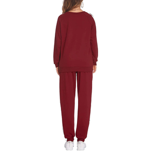 Survêtement Femme Coupe Droite en Molleton 100% Coton de Haute Qualité, Séchage Rapide, Respirant, Logo Personnalisé, Vente en Gros, Tendance 2026 - Product Image 2