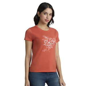 Solid Trader Eco Organic Breathable Lightweight Skin Care Casual Street Wear Regular Fit Modern Summer Women Tee Shirt - Product Image 5