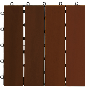 Offre Spéciale GWV-6040 Carrelage en Bois Massif Texture Acacia, Design Moderne pour Balcon et Sol Extérieur, Idéal pour Carreaux Carrés - Product Image 1