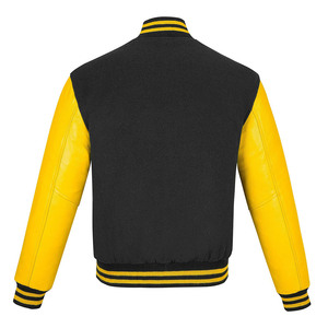 <b>Top</b> Quality Solid Color Customized Printed Men's Varsity Jackets for Sale Hot Selling Reasonable Price Varsity Jacket for Men - Product Image 3