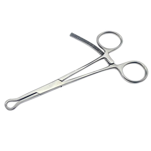 High Quality Mini Bone Holding <b>Clamp</b> Forceps Stainless Steel Veterinary Orthopedic Instruments Pets Manual Power Source Satin - Product Image 3