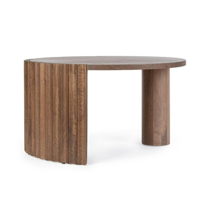 Mesa de Centro Minimalista de Madera Ecológica, Ligera, Hecha a Mano, Estilo Moderno de Mediados de Siglo, Fácil de Limpiar, Muebles para Sala de Estar, Rajasthan - Product Image 3