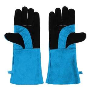 Guantes de Soldadura de Cuero Vacuno, Protección UV, Impermeables, Antideslizantes, Unisex, para Uso en Exteriores - Product Image 6