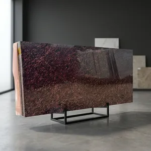 Best Quality Cat Eyes Brown Granite High Strength Natural <b>Stone</b> Slabs for Countertops Vanity Tops Flooring and Outdoor Landscape - Product Image 1