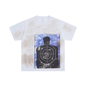 High Quality 100% Cotton Men's <b>Star</b> Logo Tag Letter Pattern Eco-Friendly Quick Dry High Street Style T-Shirt - Product Image 1