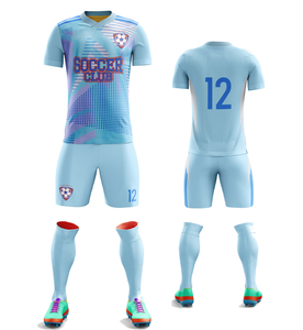 Ensemble de maillots de football sublimés pour hommes, col en V, manches courtes, évacuation de l'humidité, coupe athlétique, toutes saisons, uniforme adulte - Product Image 5