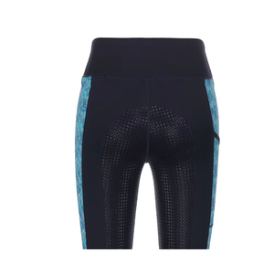 Leggings de Yoga de Cintura Alta con Bloques de Color, Panel de Malla de Longitud Completa, Spandex y Poliéster, Elásticos en Cuatro Direcciones, Pantalones Deportivos para Mujer - Product Image 6
