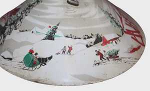 Base para Árbol de Navidad Vintage Colormatic, Estilo Años 50, Grande, de Metal con Diseño Litográfico, Estilo Rústico - Product Image 2