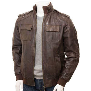 Blouson en cuir PU pour homme style urbain, tendance automne, fermeture éclair, best-seller, vente en gros, veste en cuir mode hiver - Product Image 1