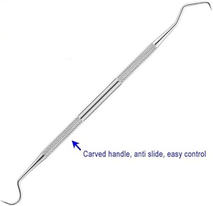 Raspador Dental Profesional para Limpiar Dientes, Herramienta para Eliminar Placa y Cálculos, Instrumento Dental con Certificación ISO - Product Image 3