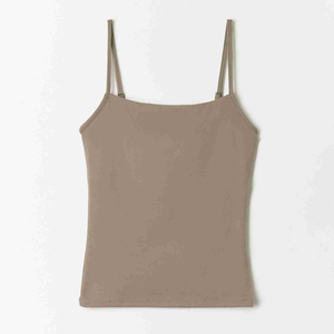Women's Custom Casual Minimalist Camisole <b>tOPS</b> Sexy Gather Comfortable 100% Cotton <b>Knitted</b> Sporty Slimming <b>Tank</b> <b>Top</b> For Women - Product Image 1
