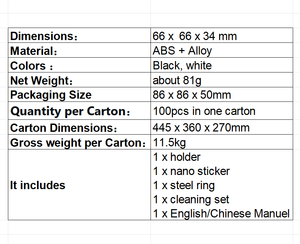 <span class=keywords><strong>Support</strong></span> magnétique pour téléphone portable à ventouse sous vide N52 amélioré, rotation 360° °   <span class=keywords><strong>Support</strong></span> de téléphone magnétique pliable et portable pour <span class=keywords><strong>voiture</strong></span> - Product Image 4