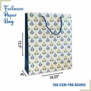 Bolsas de Papel para Regalo Ecológicas Premium Sin Laminar con Logotipo Personalizado, Bolsas de Papel para Regalo Reciclables de Lujo Sin Laminar Kraft - Product Image 3