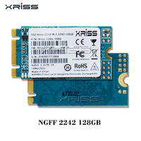 Penjualan Panas XRISS M2 2242 128GB NGFF 2242 mm M.2 SSD Internal Solid State Disk untuk Laptop Desktop Produk Baru