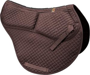 ECP Equine Comfort Products - Almohadilla de Montura Corregidora Contorneada Multiusos con Inserciones Ajustables de Espuma Viscoelástica para Soporte Personalizado - Product Image 5