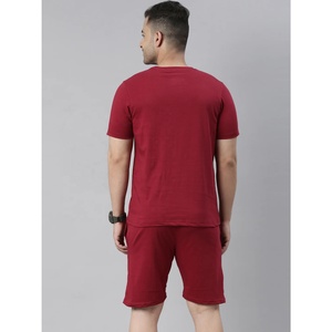 Logo personnalisé hommes Streetwear ensemble short blanc 100% coton t-shirts ensemble unisexe grande taille hommes été deux pièces ensemble d'été - Product Image 2