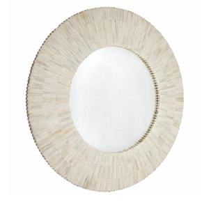 Marco de espejo con incrustaciones de hueso de patrón redondo de alta calidad, marco de espejo decorativo para espejo de pared, marco de espejo hecho a mano - Product Image 3