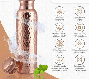 <b>copper</b> <b>bottle</b> <b>copper</b> water <b>bottle</b> pure <b>copper</b> water <b>bottle</b> 100% <b>copper</b> <b>bottle</b> ayurvedic <b>copper</b> <b>bottle</b> <b>copper</b> drinking <b>bottle</b> - Product Image 1