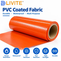 Bâche imperméable en tissu enduit PVC ignifuge 1000D 650GSM haute résistance pour camion et tente
