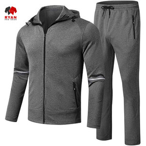Survêtements respirants personnalisés Ryan Pro Gear pour hommes avec logo sur mesure et poches ODM - Product Image 2