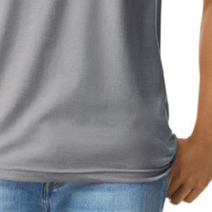 Camiseta de Hombre Cement CVC, Camiseta de Manga Corta con Cuello Redondo de Mezcla de Algodón Suave, Camiseta Informal Transpirable para Uso Diario, Personalizada - Product Image 6