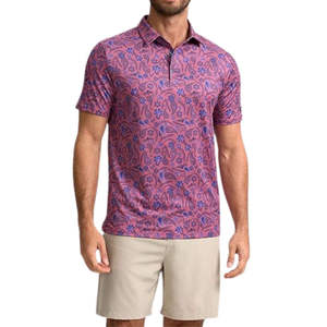 Polo pour homme en sublimation, logo personnalisé, anti-plis, respirant, qualité supérieure, design en sublimation. - Product Image 1