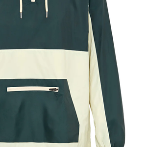 Chaqueta Cortavientos Anorak Personalizada de Dos Tonos con Cremallera, Tallas Grandes, Impermeable, Cortavientos, Forro de Malla, con Capucha, para Senderismo al Aire Libre, Carcasa Rígida - Product Image 3