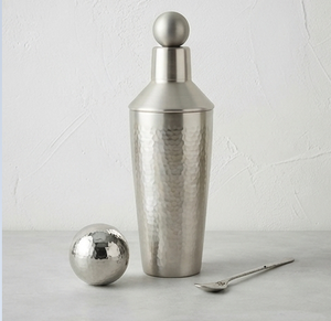 Kit de Barman Professionnel Plaqué Argent Patiné pour Bar à Cocktails – Ensemble d'Outils de Barman Indien pour Hôtels et Restaurants - Product Image 3
